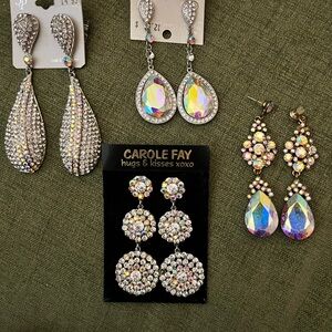 Formal earrings (4 pair)